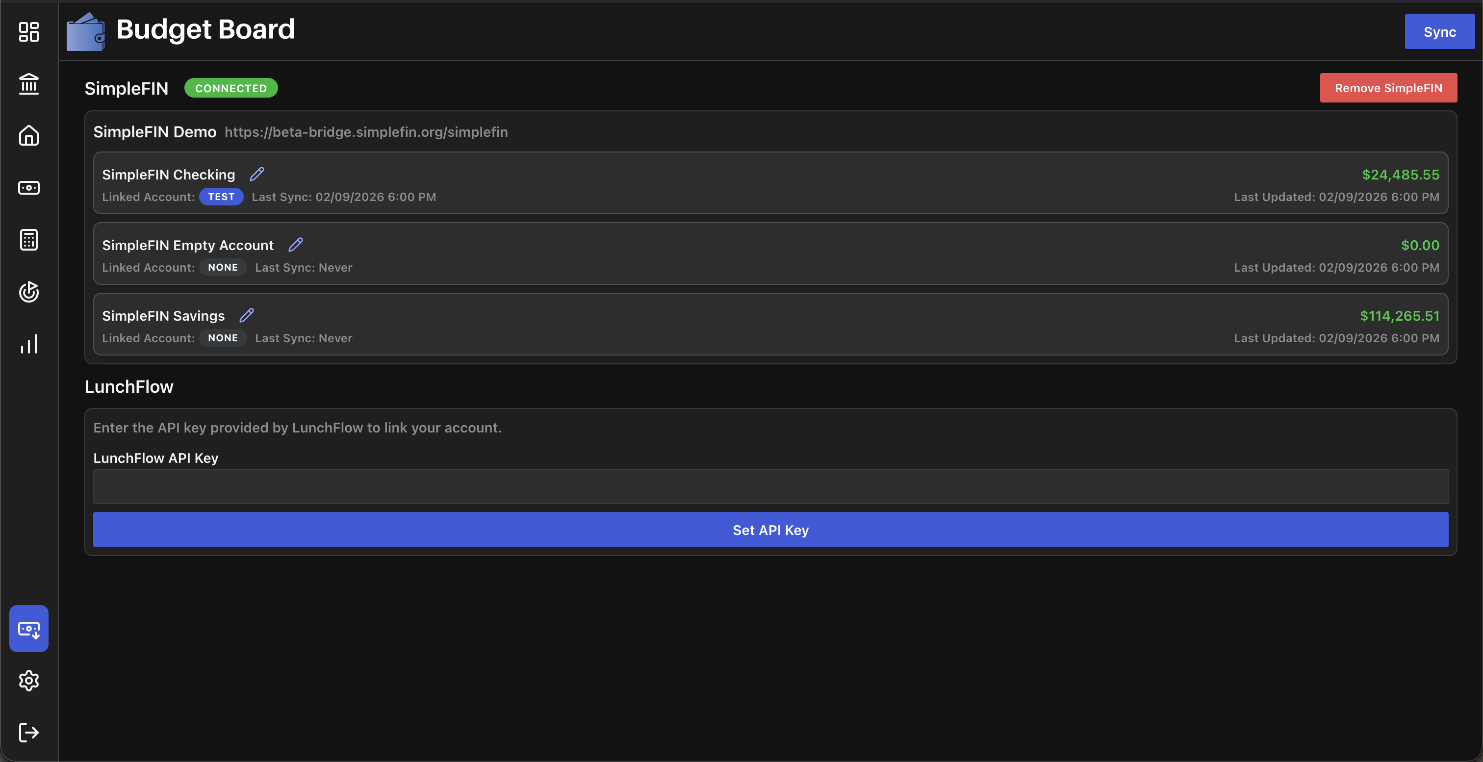 External Providers Page